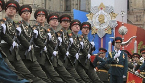 Rusia conmemora su victoria contra los nazis durante la Segunda Guerra Mundial