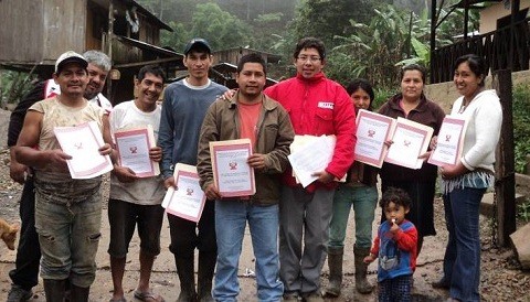 COFOPRI entregó 6,484 títulos de propiedad en la Selva