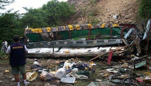 Amazonas: accidente vehicular deja 20 muertos