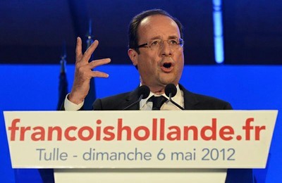 Presidente electo francés Francois Hollande se reunirá con canciller alemana antes de la toma de mando