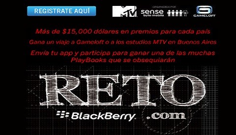 MTV y Blackberry se unen y premian el diseño de la mejor app