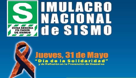 Simulacro Nacional de Sismo: Jueves 31 de mayo 2012