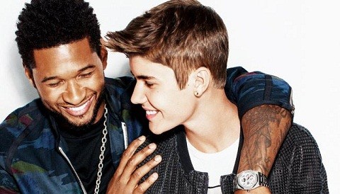 Justin Bieber y Usher hablan sobre su amistad