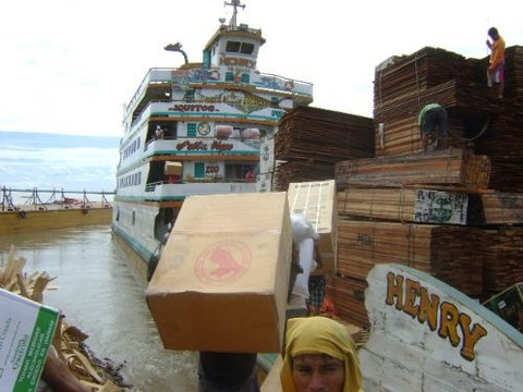 INDECI lleva 16 toneladas de ayuda humanitaria a Región Loreto