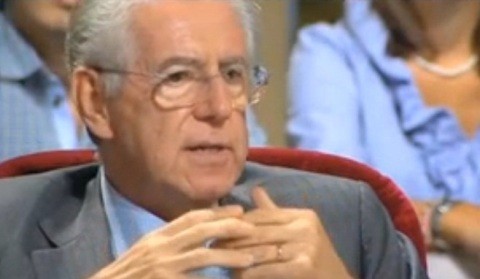 Premier Mario Monti adelantará su regreso a Italia por terremoto