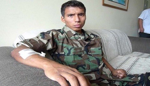 Suboficial Luis Astuquilca fue ascendido por la Policía Nacional