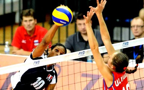 Selección peruana de voley cayó por tres set a cero ante Rusia