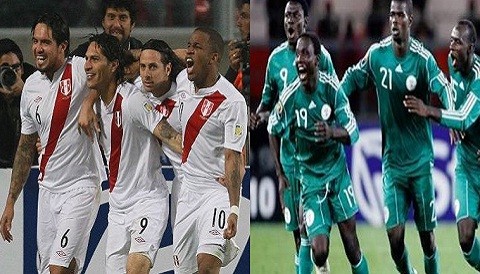 Perú enfrenta esta noche en partido amistoso a su similar de Nigeria