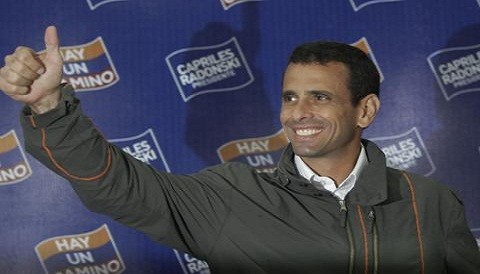 Henrique Capriles convoca movilización para inscribir su candidatura