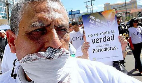 Honduras: Periodistas exigieron el cese de la violencia de la que son víctimas
