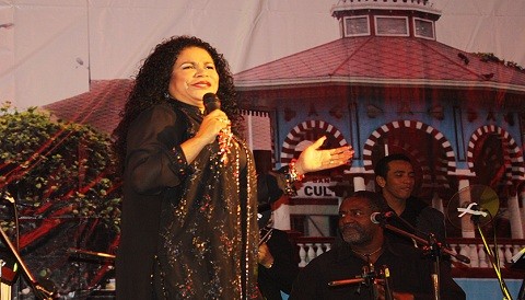 Eva Ayllón y Camaguey en el Gran Concierto Estelar en San Miguel