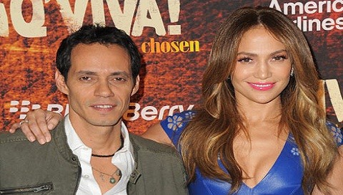 Jennifer Lopez y Marc Anthony a los besos en Las Vegas (Foto)