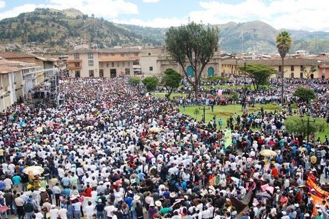 Congresistas resaltan el rechazo de Cajamarca ante el radicalismo durante la Marcha por la Paz