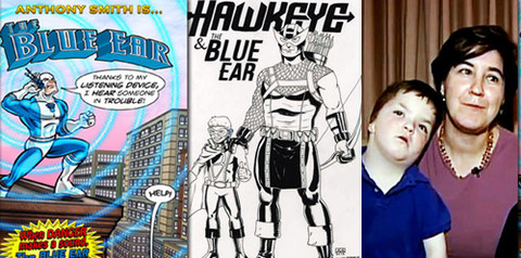 Marvel crea el superhéroe Oreja Azul para ayudar a un niño con audífonos