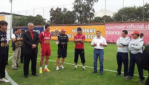 Presidente Ollanta Humala: Perú va por la victoria ante Colombia