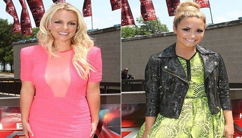 Britney Spears ganó duelo a Demi Lovato por 'Factor X'