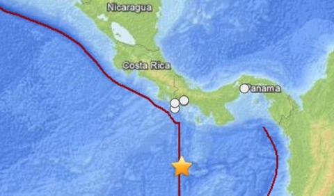 Sismo de  6,2 grados remece el sur de Panamá