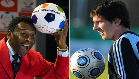 Pelé: Lionel Messi es mejor que Cristiano Ronaldo