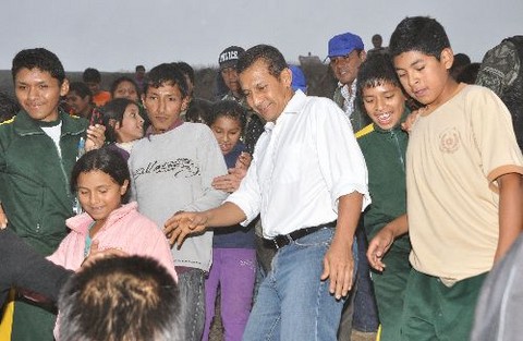 Ollanta Humala: La gran transformación la vamos hacer así le guste o no a los extremistas