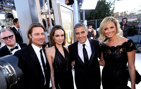 Angelina Jolie prohibió a George Clooney hacer bromas el día de su boda