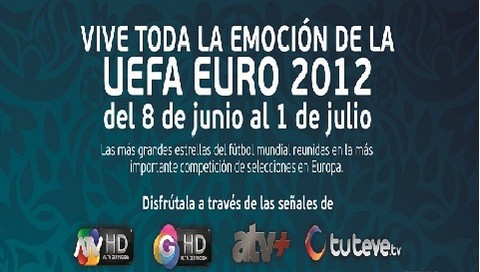Grupo ATV anuncia transmisión de la EUROCOPA 2012