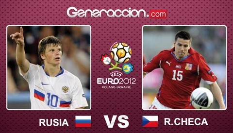 Eurocopa 2012: Rusia venció 4-1 a República Checa