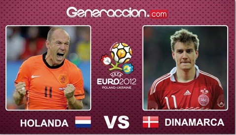 Eurocopa 2012: Dinamarca venció sorpresivamente 1 a 0 a Holanda