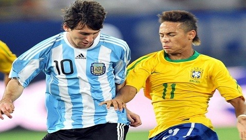 Amistoso internacional: Argentina doblegó a Brasil 4 a 3