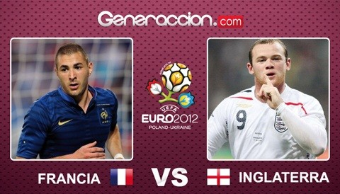 Eurocopa 2012: Francia empató 1-1 con Inglaterra