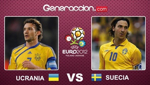Eurocopa 2012: Ucrania venció 2-1 a Suecia