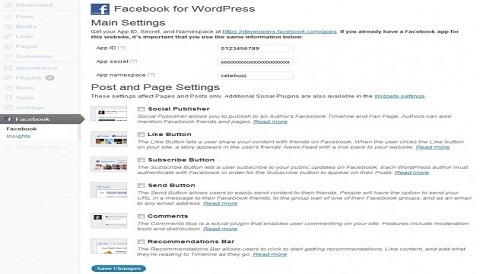 Facebook lanza plugin para WordPress