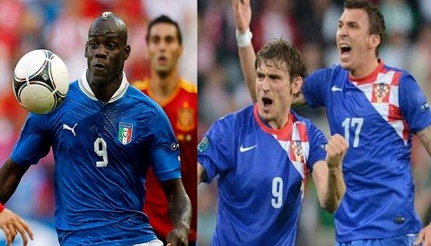Eurocopa 2012: Italia igualó 1-1 con Croacia