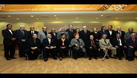 Premio Nacional de Cultura 2012: Un merecido reconocimiento a los intelectuales del país Premio Nacional de Cultura 2012: Un merecido reconocimiento a los intelectuales del país