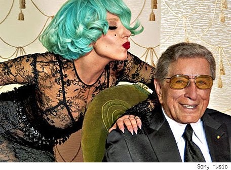 Lady Gaga y Tony Bennett estarían próximos a grabar un disco a dúo