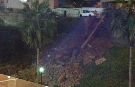 Miraflores: Muro de contención de 10 metros se derrumbó en la Bajada Balta