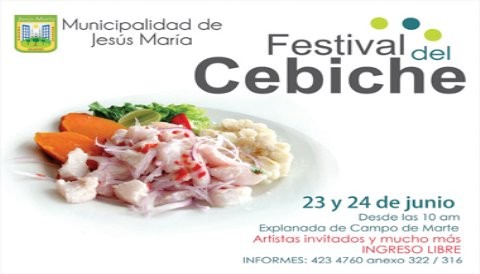Festival del Cebiche en Jesús María