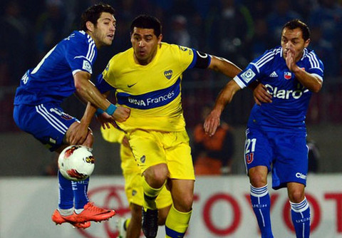 Copa Libertadores 2012: Boca Juniors empató con U. de Chile y clasificó a la final
