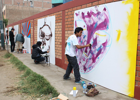 Con Primer Concurso de Grafitis inauguran el Instituto del Talento Juvenil en San Miguel