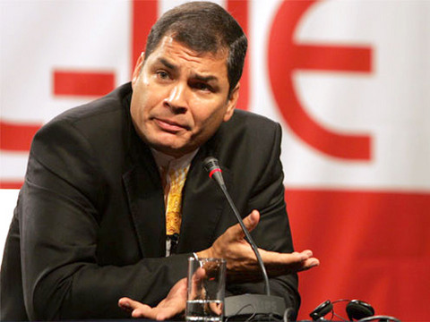 Rafael Correa: Ecuador no reconocerá otro presidente que no sea Fernando Lugo