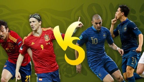 Eurocopa 2012: España venció 2-0 a Francia y clasificó a las semifinales