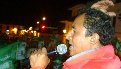 Gregorio Santos a presidente Humala: Conga seguirá siendo inviable
