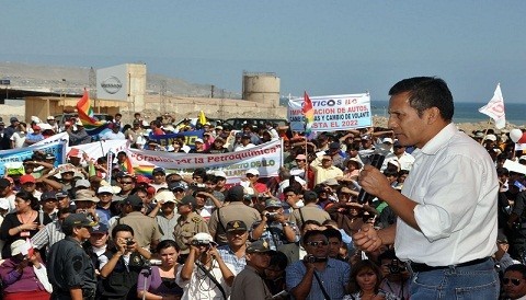 Presidente Humala por opositores de Conga: hay gente ideologizada