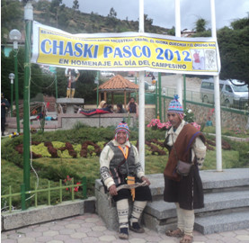 CHASKI  PASCO 2012: Singular celebración despertó entusiasmo en varias comunidades de Pasco