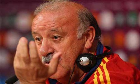 Eurocopa 2012: Del Bosque afirma que España se juega el partido de su vida ante Portugal