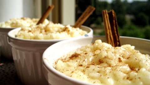 Ñutos, arroz con leche y mazamorras