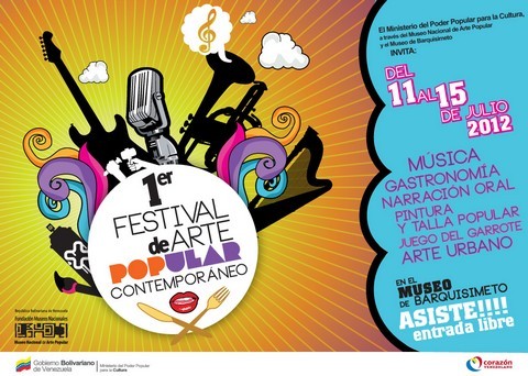 [Venezuela] Invitación al 1er Festival de Arte Popular Contemporaneo