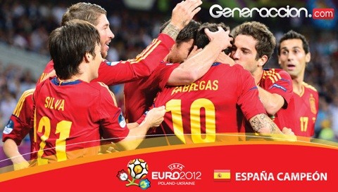 España es el campeón de la Eurocopa 2012