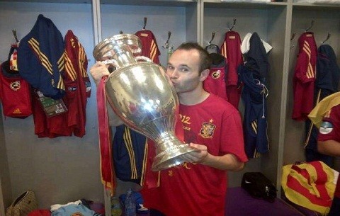 Andrés Iniesta comparte foto en Twitter