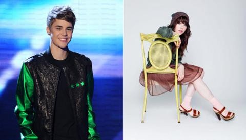 Justin Bieber participa en el álbum debut de Carly Rae Jepsen