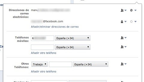 Facebook por correos electrónicos en biografías: todo fue un error